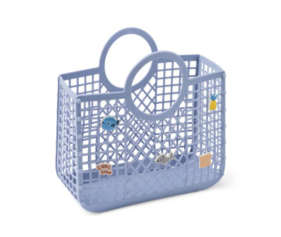 Bolsa Playa Samantha con Charms Dusty Lavender