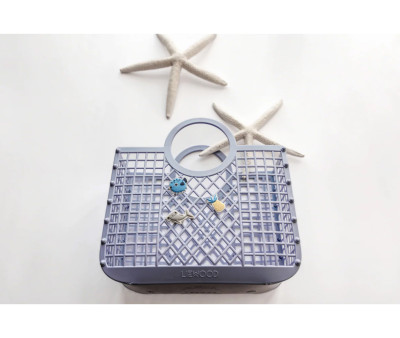 Bolsa Playa Samantha con Charms Dusty Lavender