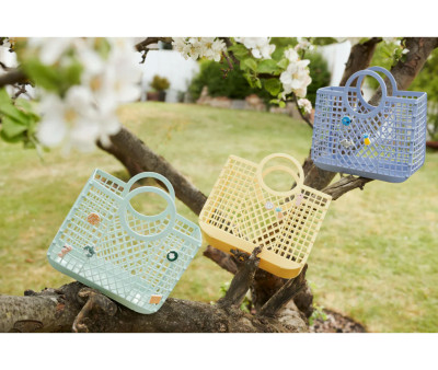 Bolsa Playa Samantha con Charms Dusty Lavender