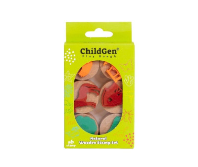 6 Sellos de Madera ChildGen Farm