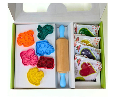 Set de Plastilina Natural Vehicles