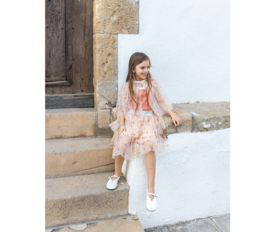 Falda Lunares Multicolor