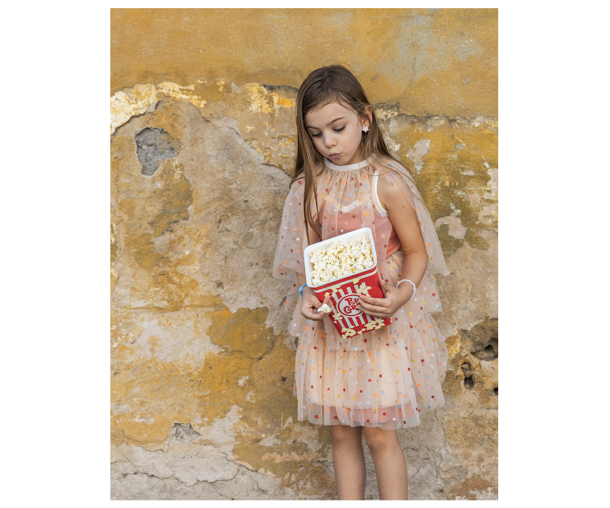 Falda Lunares Multicolor