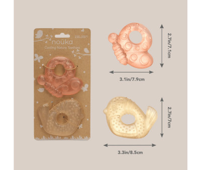 2 Dentarelli Refrigeranti Noüka Nature Flight