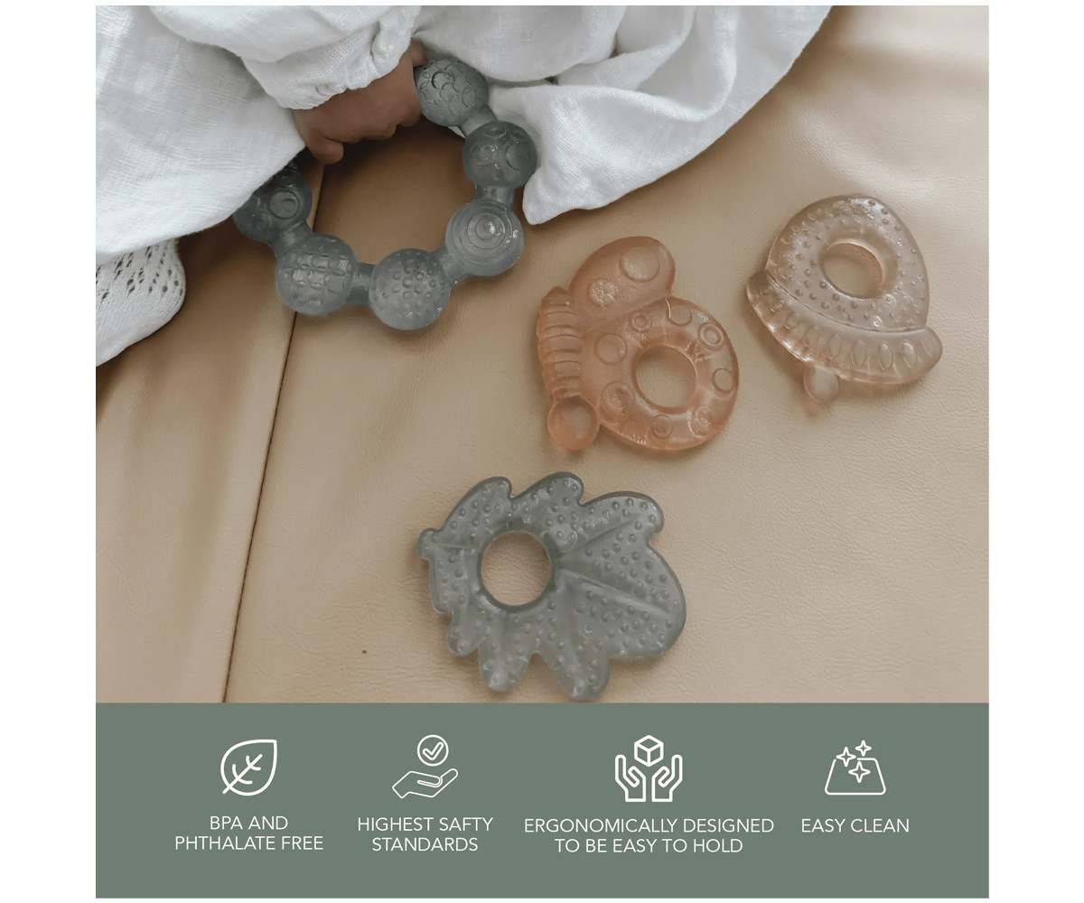 2 Cooling Teethers Nature Earth