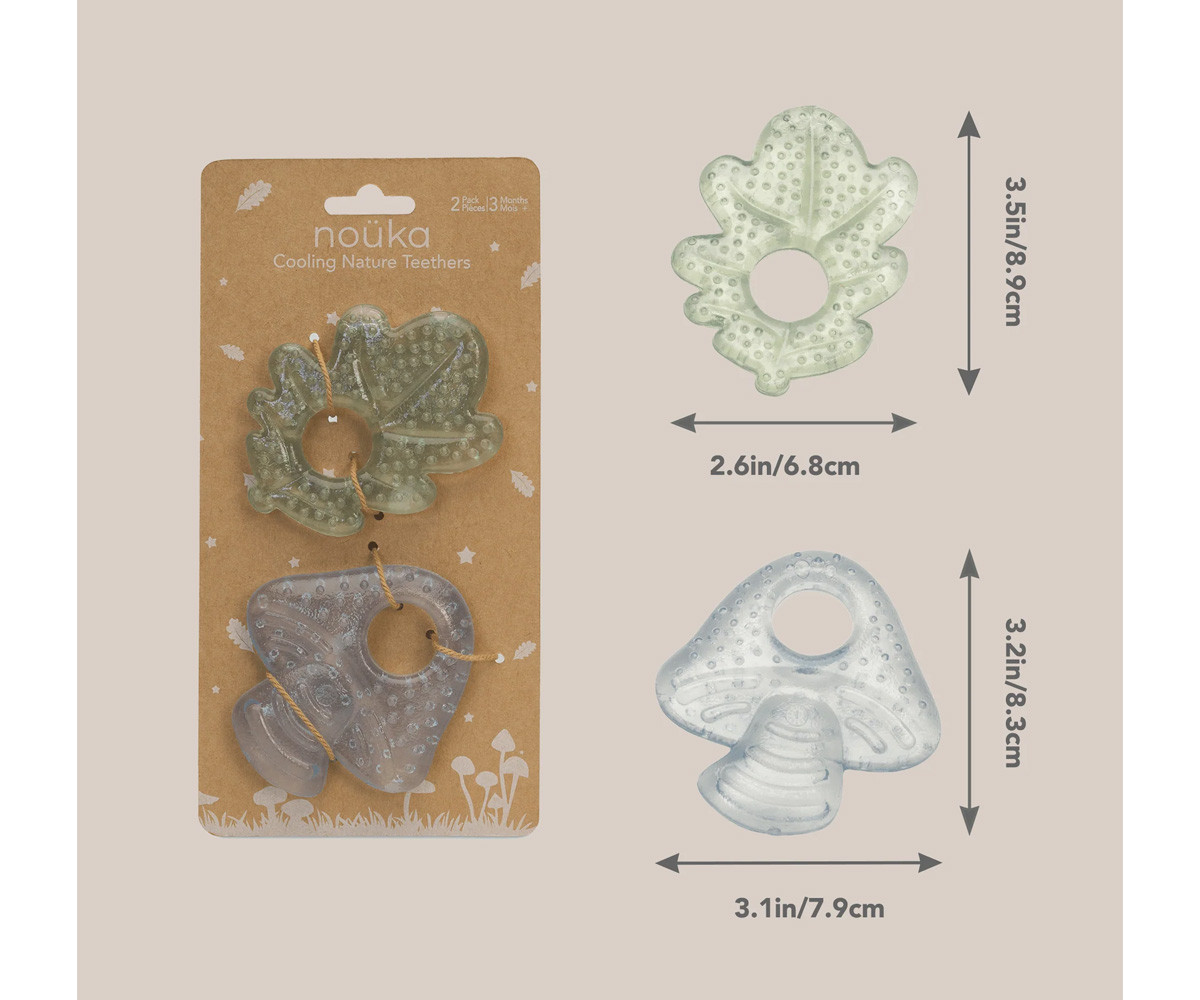 2 Cooling Teethers Nature Earth