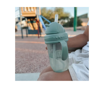 2 Pajitas de Repuesto y Cepillo Limpiador Noüka