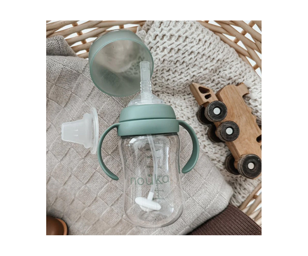 2 Pajitas de Repuesto con Peso y Cepillo Limpiador Taza Transitional Noüka