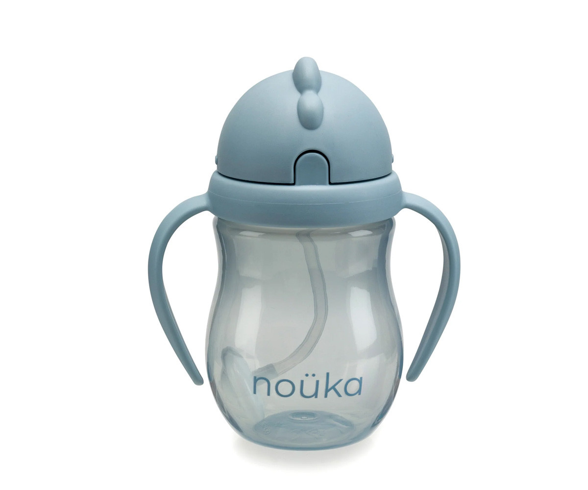 Taza Antiderrame Non-Spill con Pajita Flexible con Peso 240ml Wave