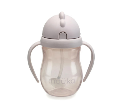 Taza Antiderrame Non-Spill con Pajita Flexible con Peso 240ml Bloom