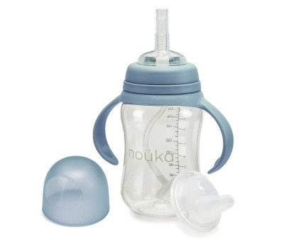 Taza Transitional con Pajita Flexible con Peso 240ml Wave