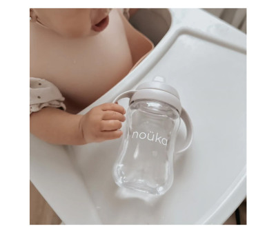 Taza Transitional con Pajita Flexible con Peso 240ml Deep Ocean