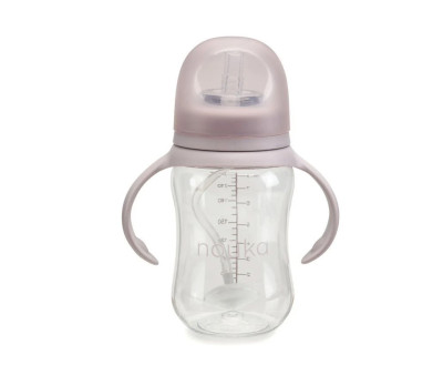 Taza Transitional con Pajita Flexible con Peso 240ml Bloom