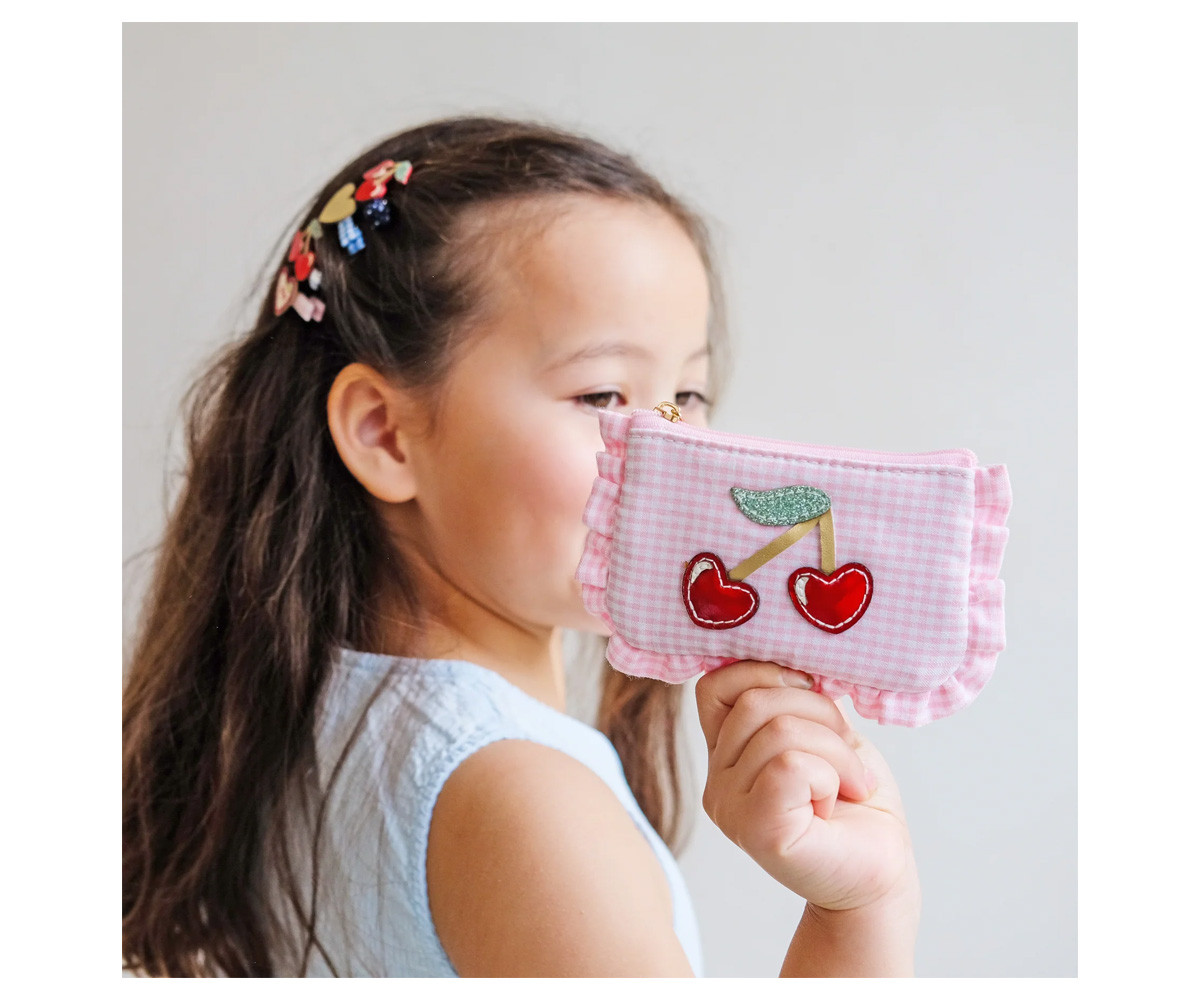Monedero Infantil Cherry Rosa