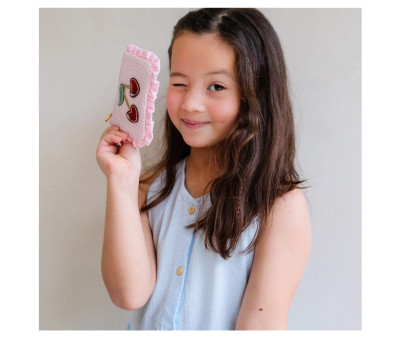Monedero Infantil Cherry Rosa