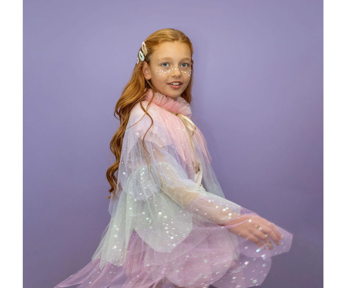 Capa Disfraz de Tul Scallop