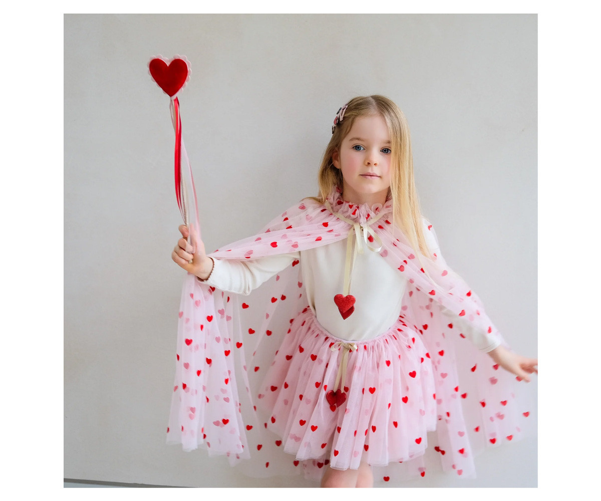 Capa Disfraz de Tul Heart