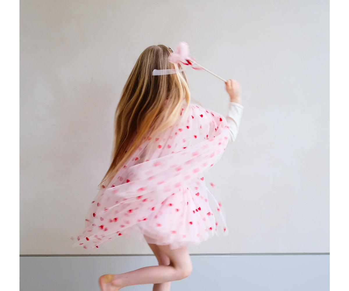 Capa Disfraz de Tul Heart