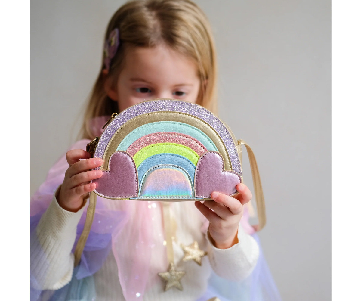 Bolso Pink Rainbow Heart