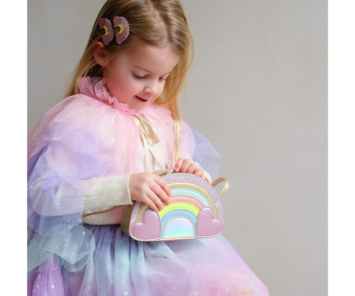 Bolso Pink Rainbow Heart