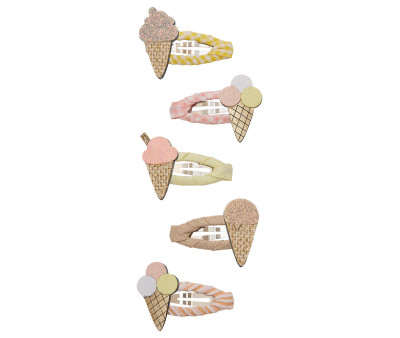5 Mini Clips Ice Cream Clic Clacs