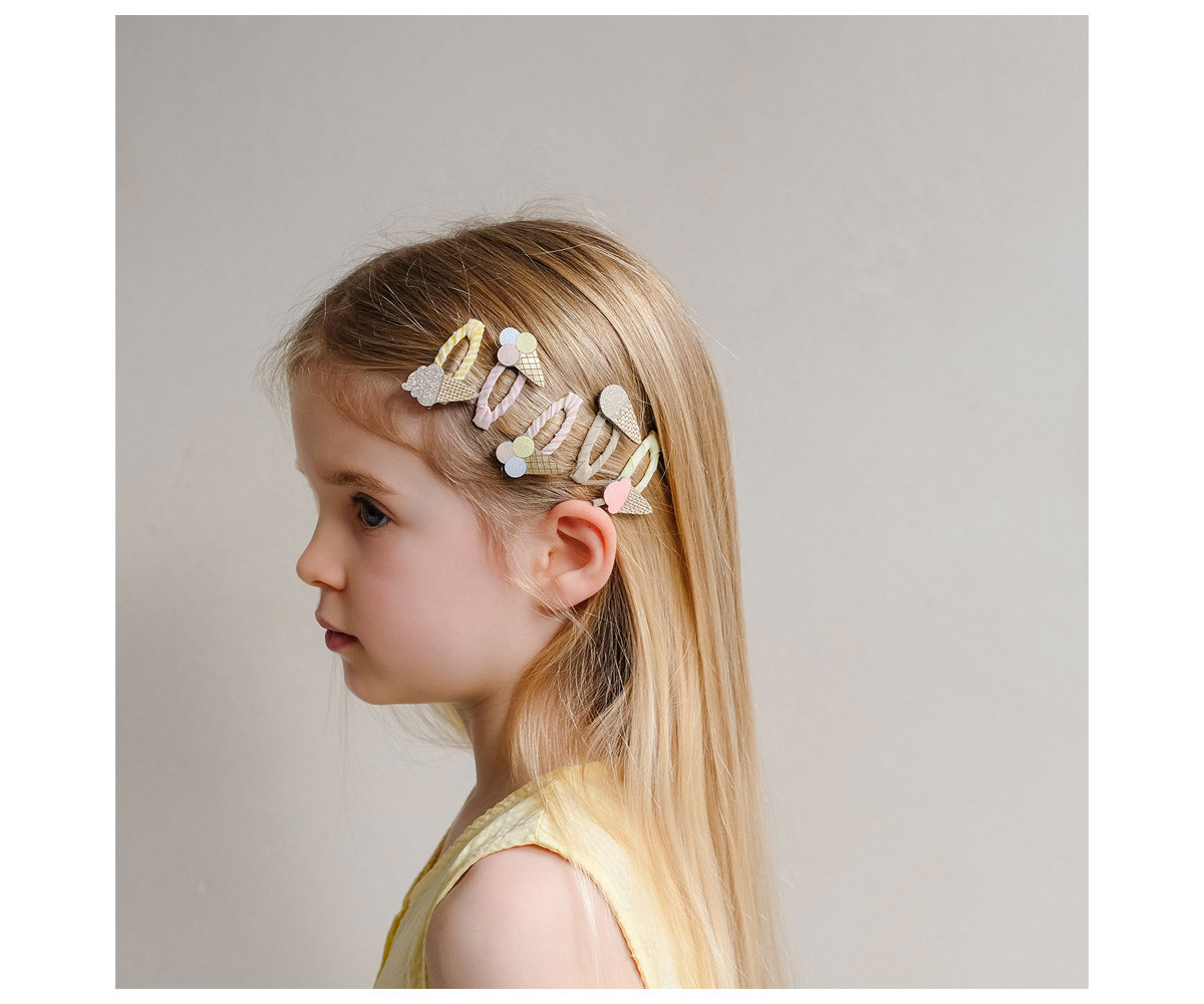 5 Mini Clips Ice Cream Clic Clacs
