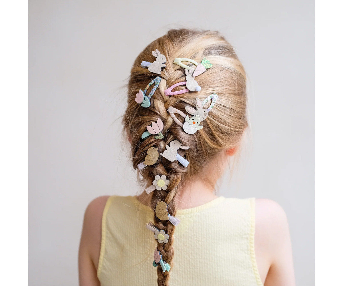 5 Mini Clips Bunny and Chick Clic Clacs