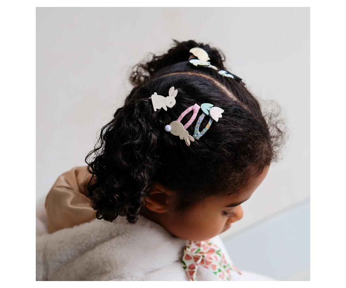 5 Mini Clips Bunny and Chick Clic Clacs