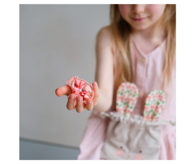 Bolsa de Pascua con 10 Accesorios de Pelo Pink