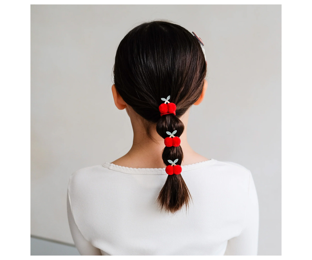 4 Coleteros Pom Pom Cherries