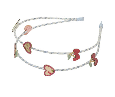Diadema Doble Red Cherries Alice