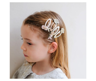 4 Clips de Pelo Mermaid Clic Clacs