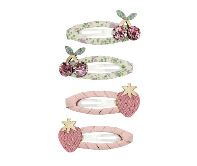 4 Clips de Pelo Summer Fruit Clic Clacs