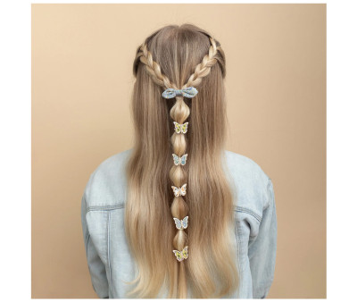 4 Clips de Lazos Flora