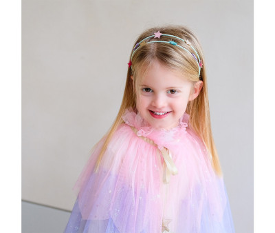 Diadema Doble Rainbow and Stars Alice