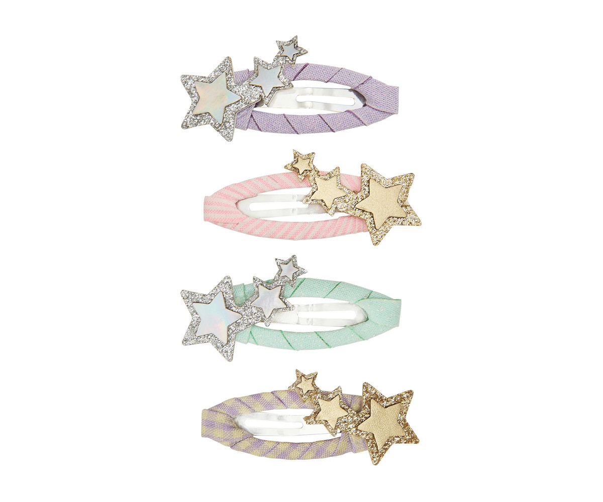 4 Clips de Pelo Trailing Star Clic Clacs