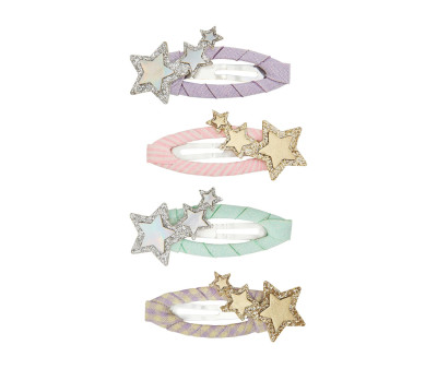 4 Clips de Pelo Trailing Star Clic Clacs