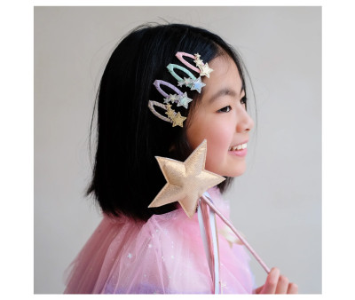 4 Clips de Pelo Trailing Star Clic Clacs