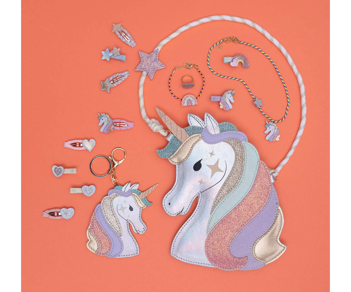 5 Mini Clips Dreamy Unicorn Clic Clacs