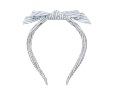 Diadema Striped Bow Alice