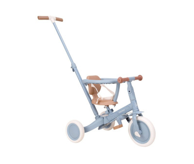 4-in-1 Tricycle with Push Bar Safari Dreams Blue