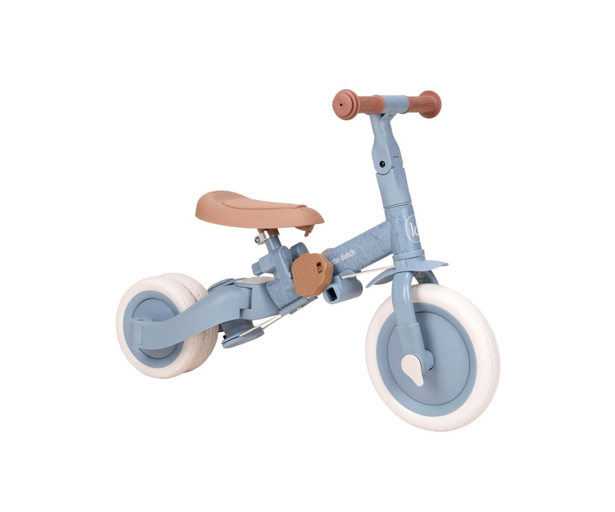4-in-1 Tricycle with Push Bar Safari Dreams Blue