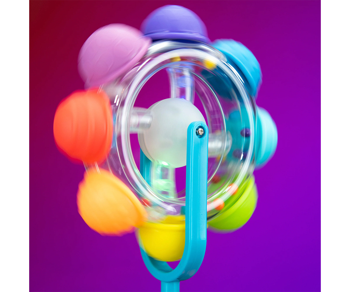 Juguete Sensorial Light Up Rainbow Reel