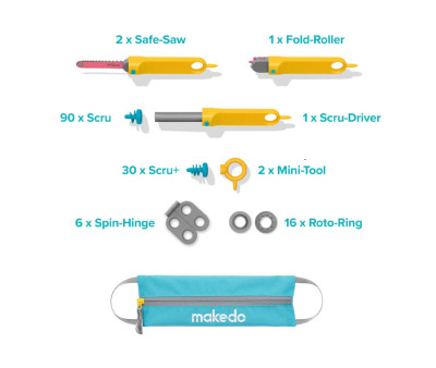 Makedo Holiday Bundle Kit 149 pezzi