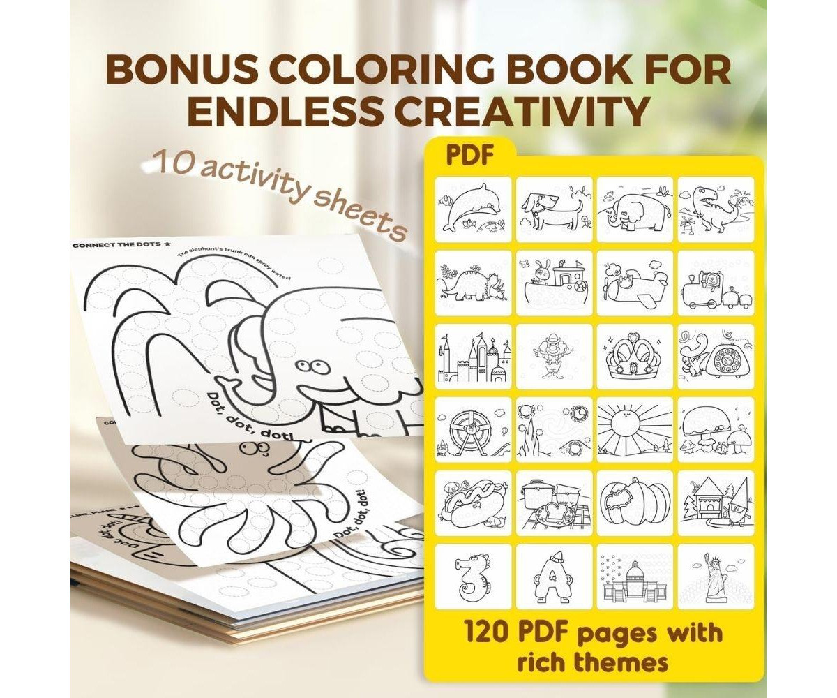 Set Creativo di Pennarelli Dot Markers