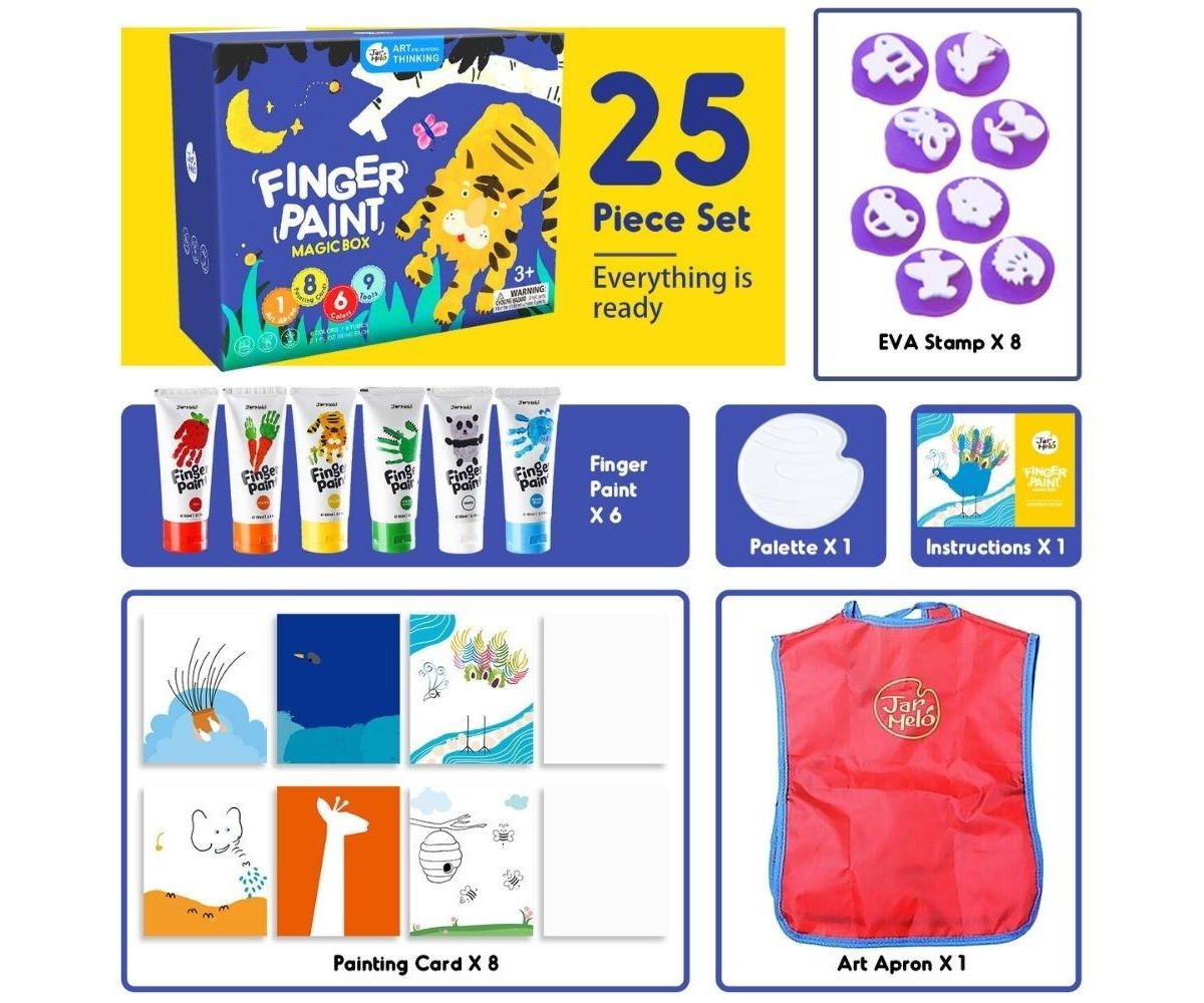 Set Creativo Pittura a Dita Magic Box