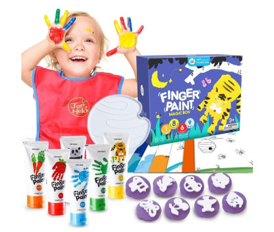Set Creativo Pittura a Dita Magic Box