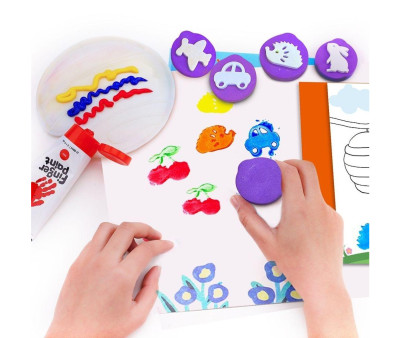 Set Creativo Pittura a Dita Magic Box