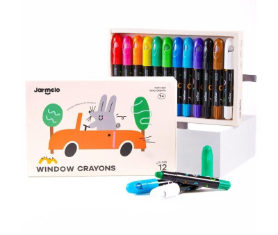Window Crayons per Vetro, Piastrelle e Carta