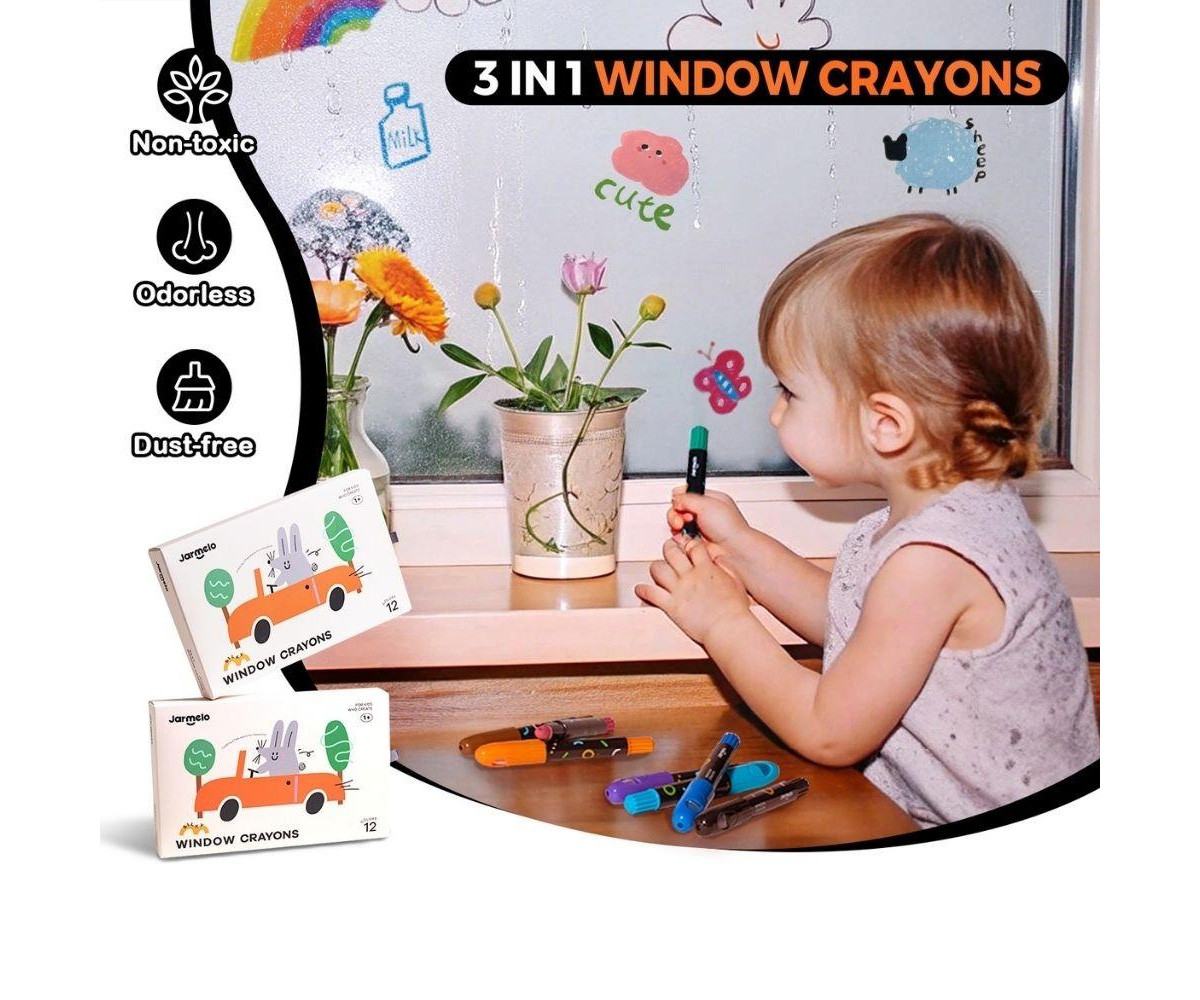 Window Crayons per Vetro, Piastrelle e Carta